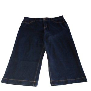 Terra & Sky:  High Rise Wide Leg Jeans